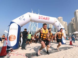 Aqua Challenge: Sports enthusiasts splash through Dubai Fitness Challenge's newest event