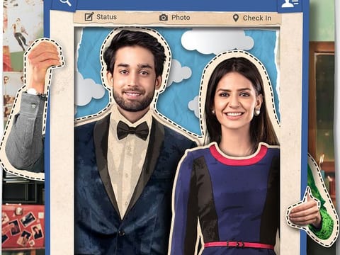 Bilal Abbas Khan and Madiha Imam in 'Ek Jhooti Love Story'.