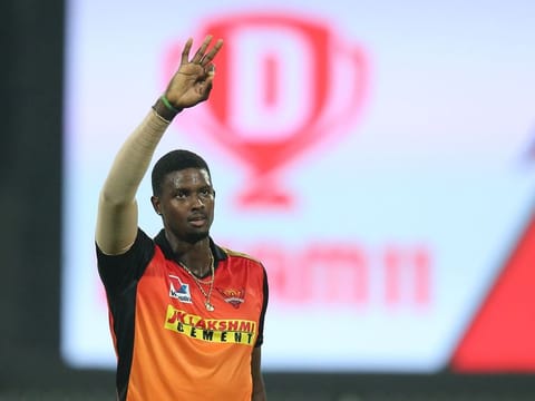 Jason Holder of Sunrisers Hyderabad seems to be gradually finding his mojo in the competitive world of IPL.