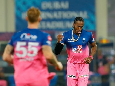 Jofra Archer of Rajasthan Royals