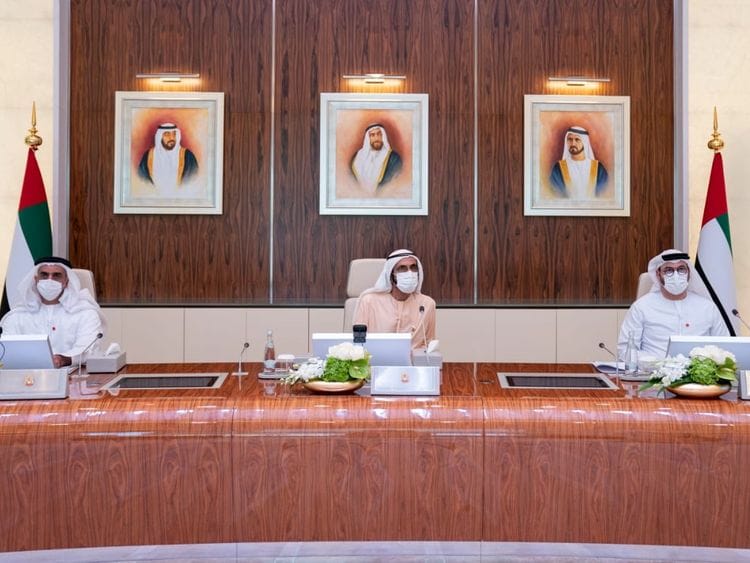 The UAE federal budget was approved during today’s meeting held under the chairmanship of His Highness Sheikh Mohammed bin Rashid Al Maktoum, Vice President, Prime Minister and Ruler of Dubai.