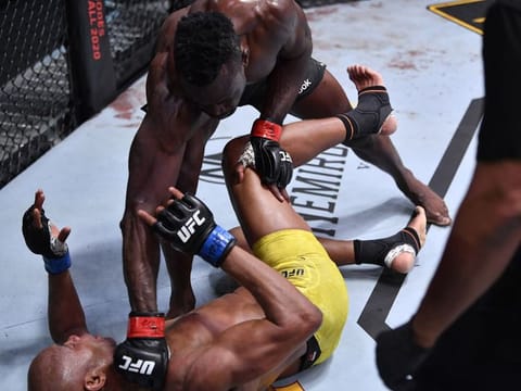 Uriah Hall defeated Anderson Silva in UFC Fight Night 