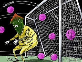 Cartoon: Coronavirus is impacting the global economy in a major way