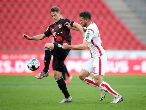 Bayern Munich's Joshua Kimmich