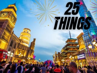 25 things to do at Global Village Dubai