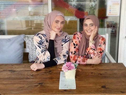 Palestinian-American women Anan Helwih and Mariam AlSamadi have been living in the UAE for many years. 