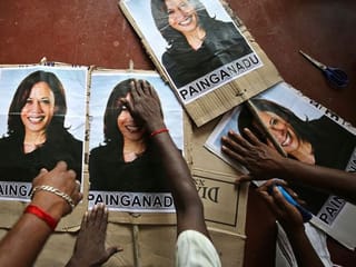 Kamala Harris’s ancestral village in India gets festive as Biden leads count 