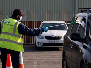 Photos: UK's first city-wide coronavirus testing kicks off