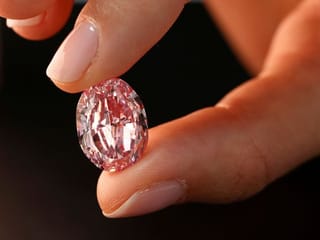 Photos: Ultra-rare pink diamond to go under hammer in Geneva