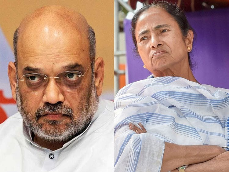 Amit Shah Mamata Banerjee