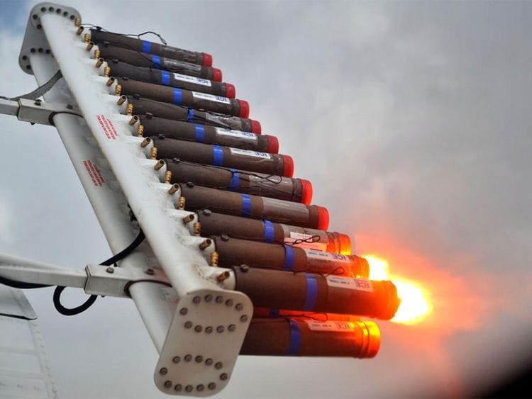 UAE cloud seeding operation
