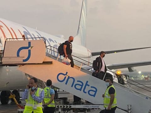 Photos: First flight with Israeli tourists arrives in Dubai after the historic Abraham Accords 