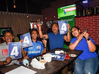 IPL 2020 in UAE: Fans celebrate Mumbai Indians' win over Delhi Capitals - see photos