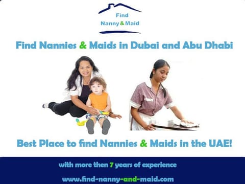 www.Find-Nanny-and-Maid.com is a unique nanny maid finder service in Dubai and Abu Dhabi 