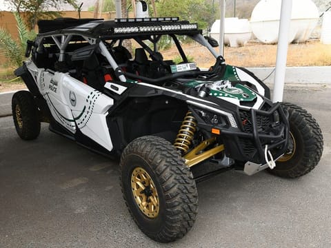 The patrols are specially equipped to cater to the rugged terrain in Hatta