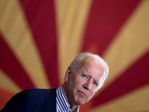 File picture of Joe Biden. 