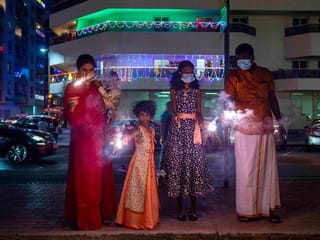 Photos: Indian expats celebrate Diwali in Dubai