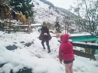 Photos: Many districts in Himachal Pradesh get season's first snowfall