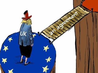 Cartoon: Crucial days ahead for the UK and EU to reach Brexit trade deal