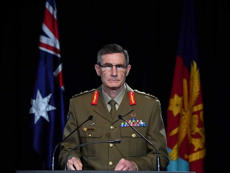 Chief of the Australian Defence Force (ADF) General Angus Campbell