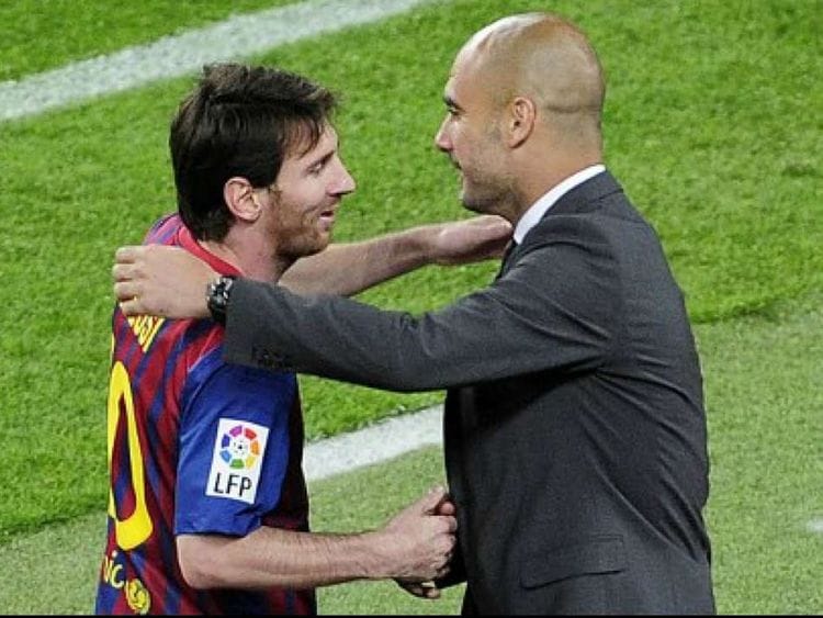 Pep Guardiola and Lionel messi could yet be reunited at the Etihad
