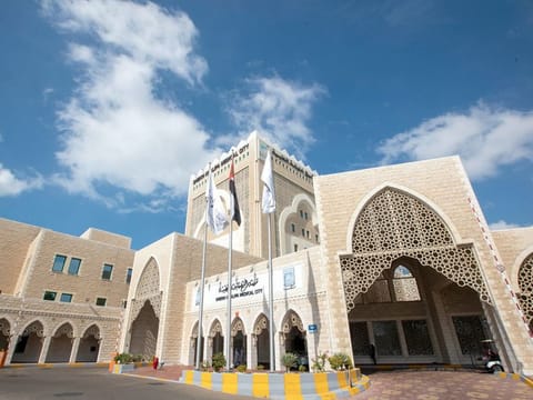 A view of Sheikh Khalifa Medical City, one of the facilities earmarked for emergency services.