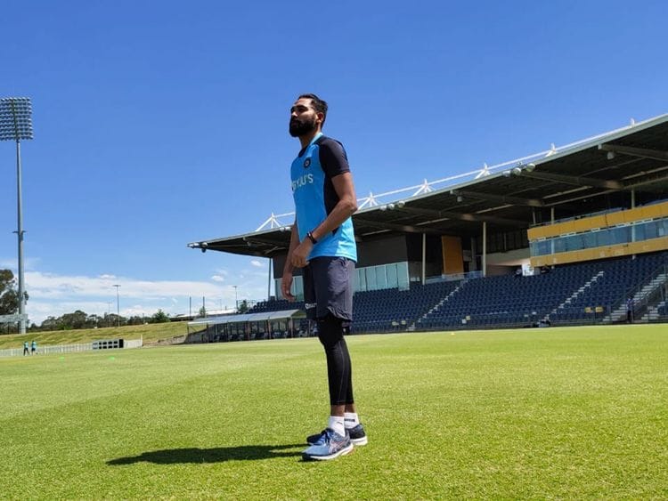 Mohammad Siraj has remained with the India camp in Australia