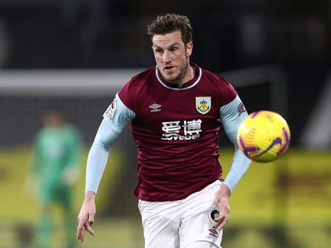Burnley's Chris Wood, who scored the match-winner against Crystal Palace to find his team their first full points this season, in action on Monday night. 