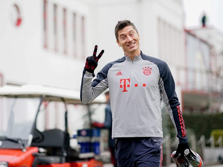 Bayern's Robert Lewandowski is favourite for the Fifa Best men's award