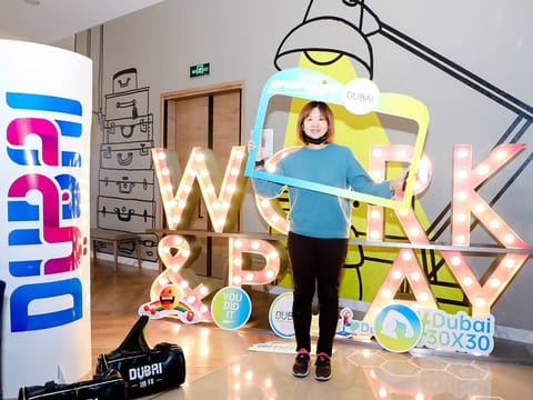 Launch of virtual fitness challenge for media in China. Dubai Tourism is promoting Dubai Fitness Challenge (DFC) to audiences in international markets starting with a remote fitness event for media personnel in China.