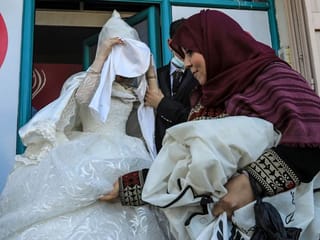 Small is beautiful: Gaza's toned-down COVID-era weddings