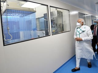Photos: India's PM Narendra Modi visits Bharat Biotech, Serum Institute of India and Zydus Biotech COVID-19 vaccine facilities