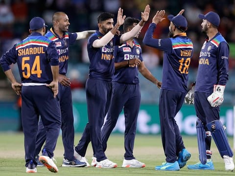 India won in Canberra