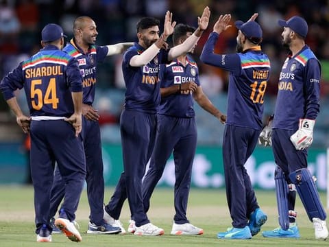 India won in Canberra