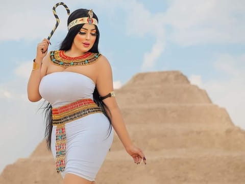 Fashion model Salma Al Shimi and her photographer were arrested earlier this week for taking indecent photos at the pyramids and other monuments in Giza south of Cairo.