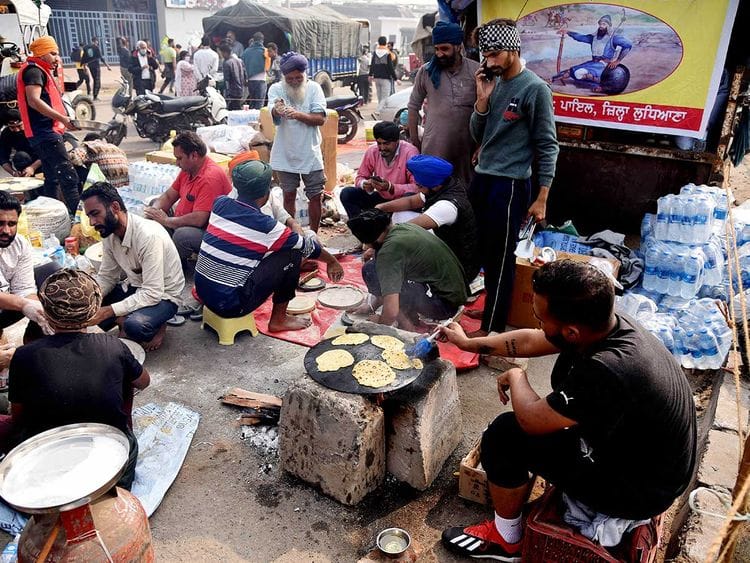 Farmers India food
