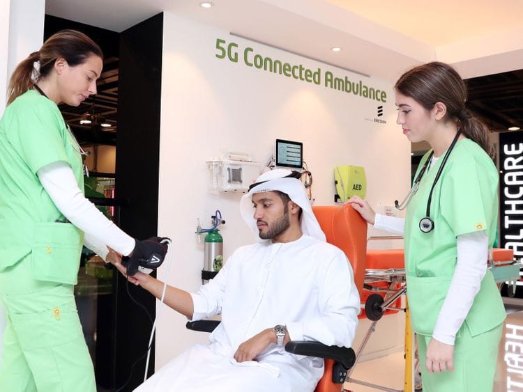 5G enabled ambulance