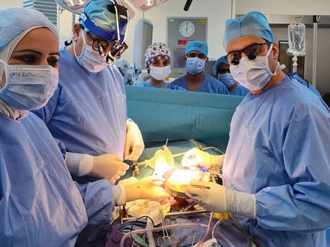  These surgeries were the first instance of live donor transplants in Dubai.