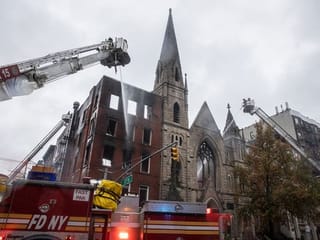 US: Massive fire guts New York's Middle Collegiate Church