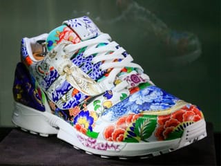 This pair of porcelain sneakers could sell for $1 million