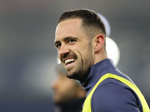 Southampton's Danny Ings during the warm-up before their match Brighton on Monday. He scored off a penalty, referred by VAR, to fetch full points for his team. 
