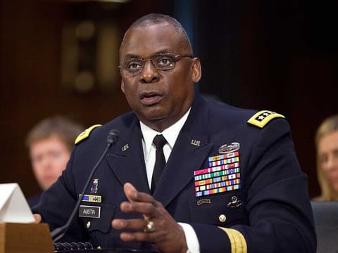 Gen. Lloyd Austin III, the first Black Defence Secretary of the United States.