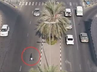 Don't risk it! UAE warns pedestrians of dangers of jaywalking - Dh400 fine and more!