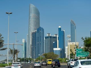 Abu Dhabi skyline. The World Economic Forum’s (WEF) ‘The Global Competitiveness Report Special Edition 2020 finds that the UAE is one of the countries that is relatively more resilient to the economic impact of the COVID-19 pandemic.