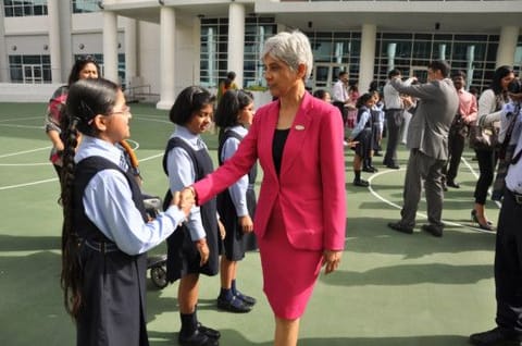 Celine Ribeiro, who joined as a primary teacher in 1986, is retiring after 34 years as head of policy and compliance at GEMS Modern Academy, Dubai.
