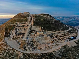 Israel unveils parts of Herod's palace buried by Judean king