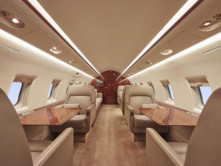 Stock - Private Jet