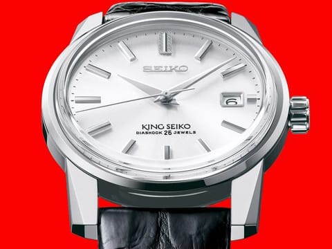 The new King Seiko SJE083 is inspired by a 1965 model