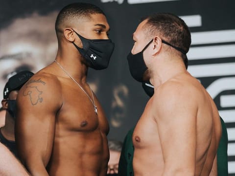 Anthony Joshua nearly came to blows with Pulev