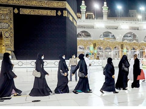1 million women have performed Umrah and offered prayers in the Grand Mosque in total since the gradual resumption of rituals began on October 4. 